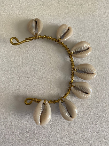 Cowrie Shell Earring