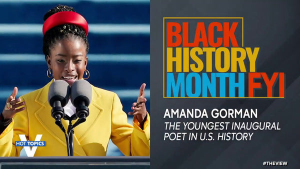 Black History | Amanda Gorman Reads The Inauguration Poem - Leone Culture