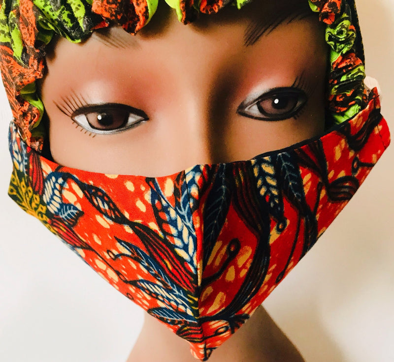 African Prints Face Mask (ON SALE) Masks - Leone Culture