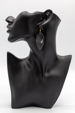 African Tribal Horn Earrings earrings for mom - Leone Culture