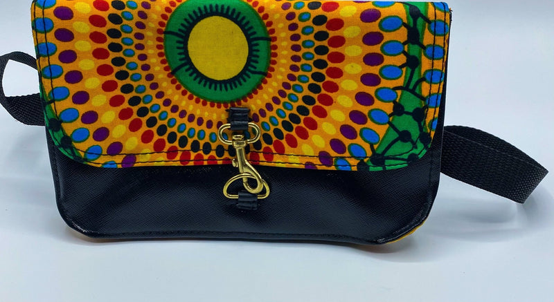 Bintu African Print Waist Bag Fannypack - Leone Culture