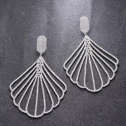 Exquisite ginkgo leaf dangle earrings Earring - Leone Culture