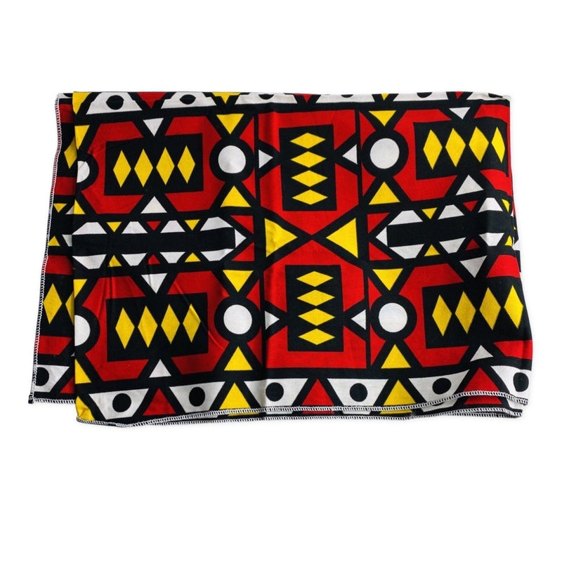 Haja African Print Headwrap Headwraps - Leone Culture