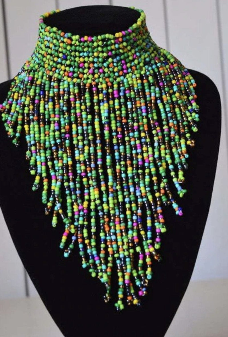African Krobo Necklace | Chrysalis Tribal Jewelry