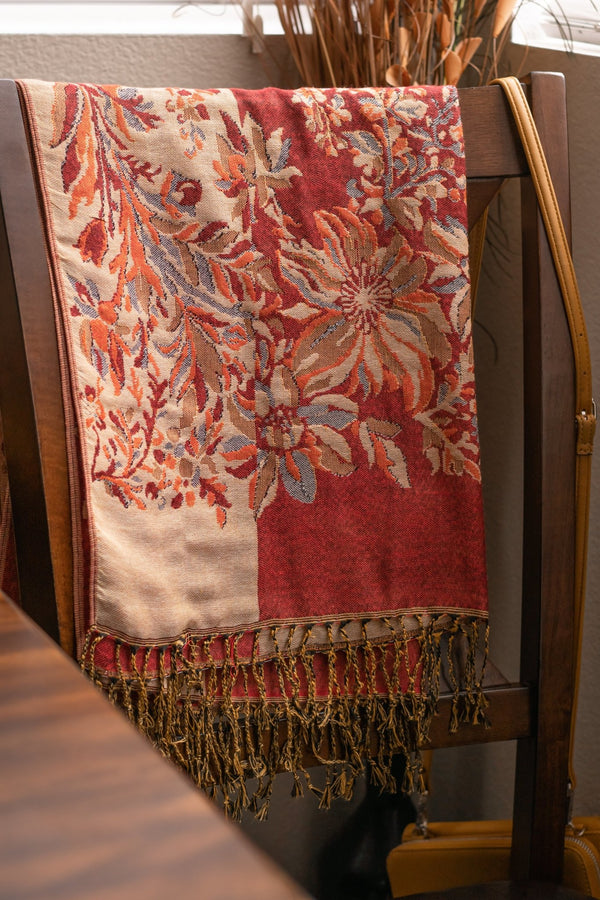 Pashmina cashmere scarf Headwraps - Leone Culture